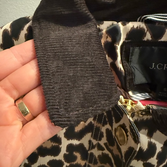 J. Crew Barn Jacket Leopard Print - Picture 4 of 11